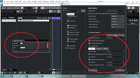 Audio Performance Meters Are Peaking Like Crazy At Load Cubase