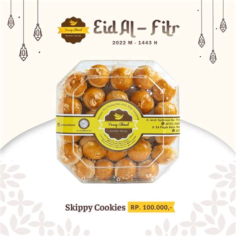 Jual Kue Kering Lebaran Skippy Cookies Yussy Akmal Indonesia Shopee