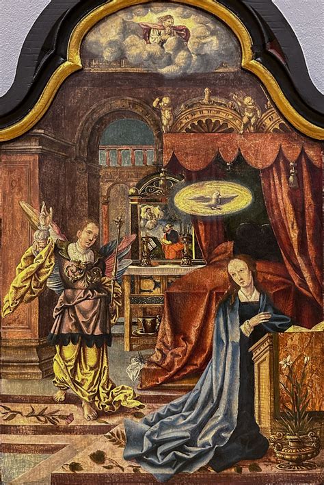 1525 Ca Netherlands The Annunciation R M Lenox Flickr