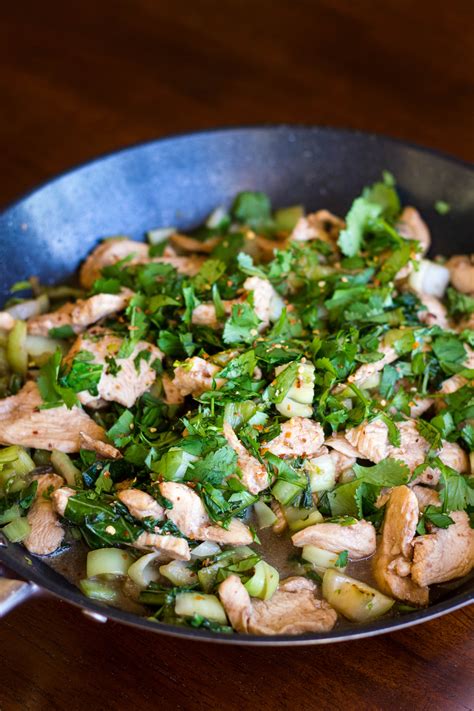 Chicken and Bok Choy Stir Fry : Kendra's Treats