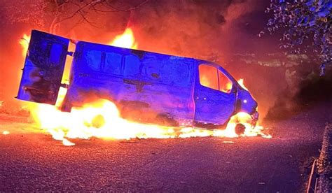 Firefighters Rush To Van On Fire In Car Park Off N7 Kildare Now