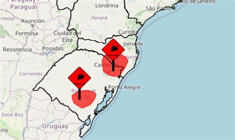 Alerta Vermelho Para Geada Intensa E Temperaturas Menores Que 0C Em