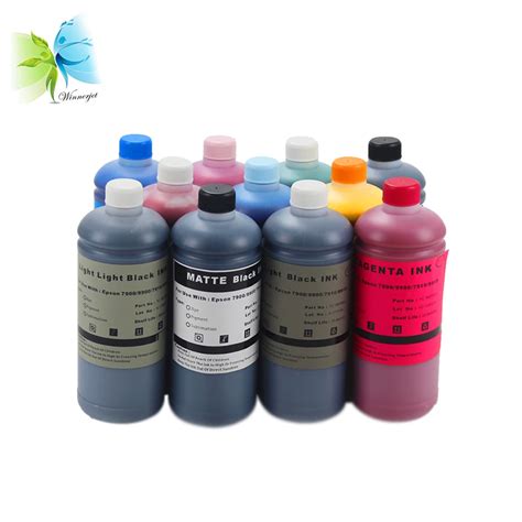 WINNERJET 1000ml Pigment Inks For Epson Stylus Pro 7900 9900 PrinterInk