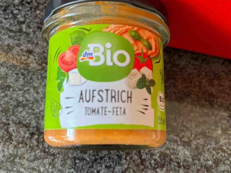 Dmbio Bio Aufstrich Tomate Feta Kalorien Neue Produkte Fddb