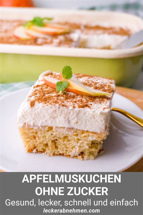 Schneller Apfelmuskuchen Gesundes Kuchen Rezept Ohne Zucker Artofit