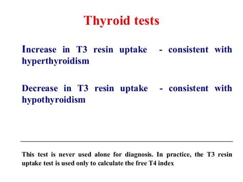 Thyroid Function Tests