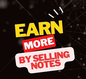 How To Earn Money By Sell Notes Online Top 5 Study Notes Selling Websites