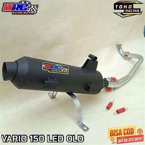 Jual KNALPOT MATIC TYPE TSUKIGI TSUGIGI VARIO 150 LED OLD WRC RCB PRO