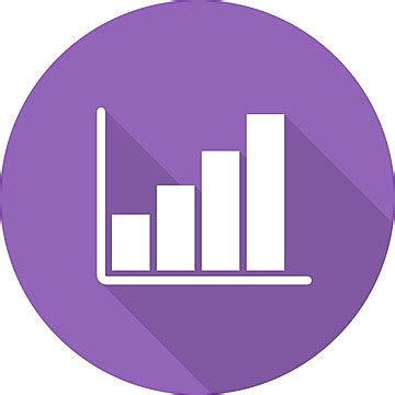 Flat Vector Illustration Of A Growth Chart Icon Depicting Business