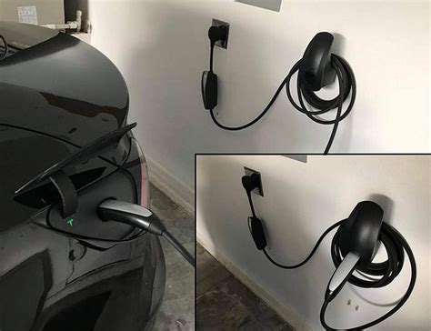 Wall Charging Cable Organizer Tesla Model S 3 X Y Ev Bandit