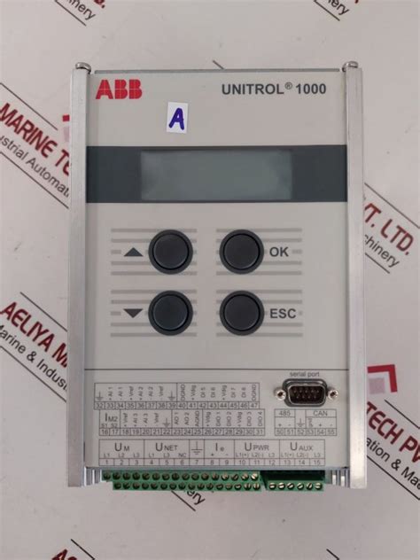 Abb Unitrol 1000 Voltage Regulator 3bhe014557r0003 Aeliya Marine