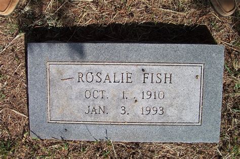 Rosalie Fish M Morial Find A Grave