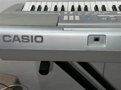 Casio CTK 810 Keyboard Piano 61 Keys Touch Response With Sustain Pedal