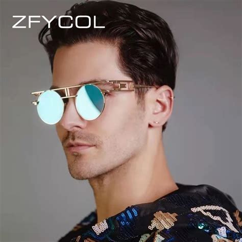 Zfycol Lunettes De Soleil Polaris Es Steampunk Pour Hommes Et Femmes