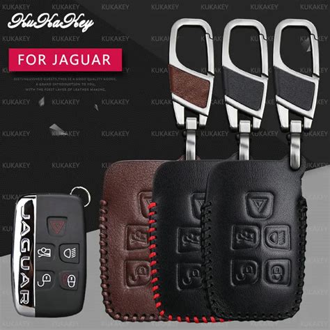 Kukakey Remote Smart Car Key Case For Jaguar Xf Xk Xkr X Type Xe V