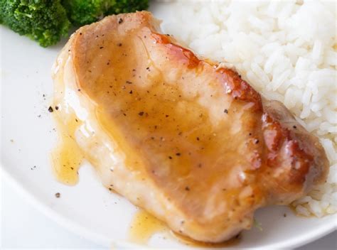 Orange Glazed Pork Chops