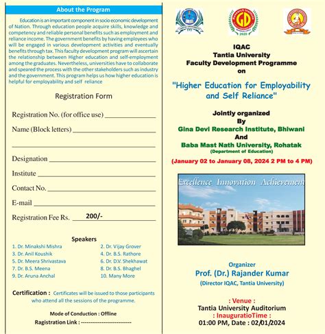 Sri Ganganagar Shikshak Prashikshan Mahavidyalya Registrationform