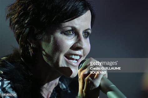 Irish Singer Dolores Oriordan Of Irish Band The Cranberries Performs On