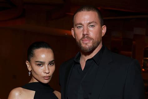 Zoë Kravitz and Channing Tatum Have Date Night at Pre-Oscars Dinner