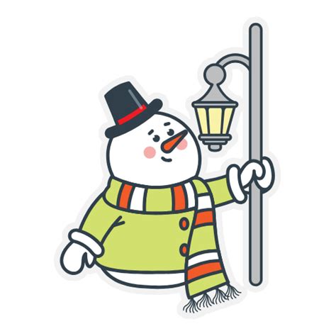 Free Customizable Snowman Stickers | DocHipo