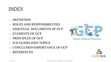 Introduction To Good Clinical Practice GCP Guidelines Ensuring