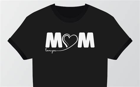 Premium Vector Love You Mom Tshirt Design