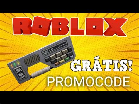 NOVO PROMOCODE COMO GANHAR RESGATAR UM PROMOCODE NO ROBLOX YouTube