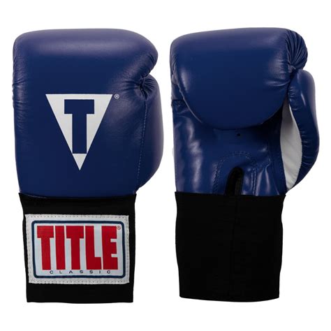 TITLE Classic USA Boxing Competition Gloves - Elastic