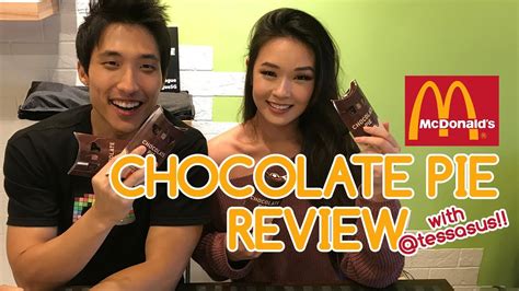 Mcdonald S Chocolate Pie Mukbang Review Youtube