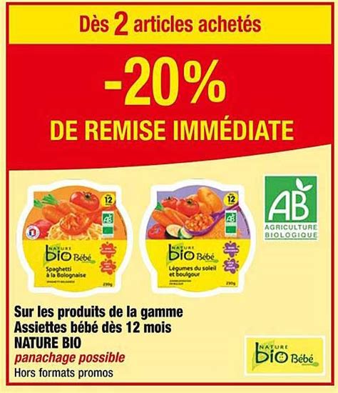 Promo Sur Les Produits De La Gamme Assiettes Bébé Dès 12 Mois Nature