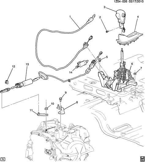 Malibu Shift Controlautomatic Transmission Chevrolet Epc Online