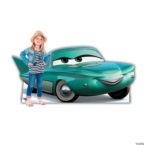 32" Disney Pixar's Cars 3 Flo Life-Size Cardboard Cutout Stand-Up | Oriental Trading