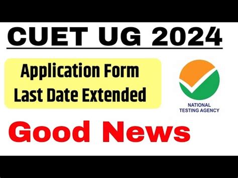 Cuet Ug Application Form Last Date Extended Cuet Ug Form Last