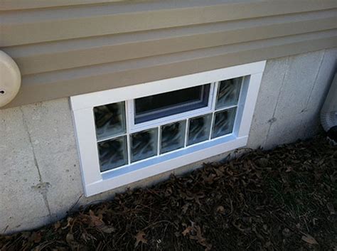 Glass Block Security Windows In St Louis Basement Security Windows