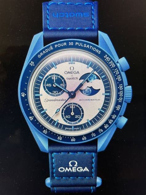 Swatch X Omega Moonswatch Mission To Super Blue Moonphase Kaufen Auf