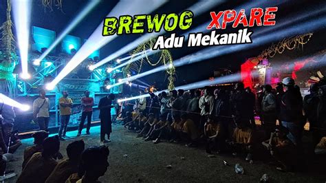 Brewog Adu Mekanik Dulu Sama Xpare Sebelum Membelah Keramaian Warga Di