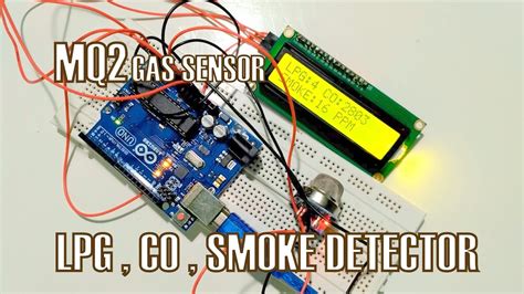 How To Connect Mq Gas Sensor To Arduino Youtube