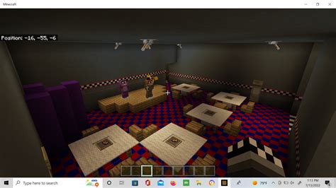 Fnaf 1 Map Minecraft Map