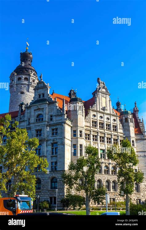 Leipzig New Town Hall Neues Rathaus Stadt Leipzig Seat Of Leipzig