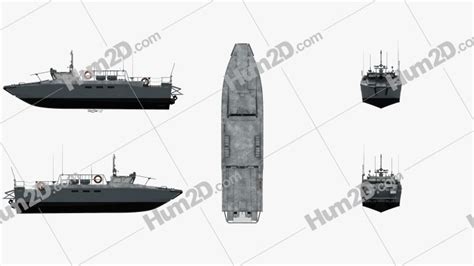 Cb90 Class Fast Assault Craft Blueprint Template