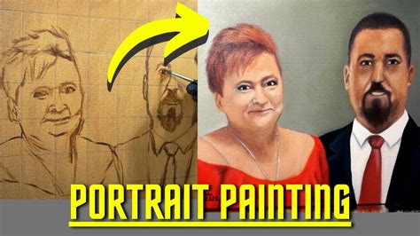 Time Lapse Oil Painting Portrait Malowanie Portretu Ze Zdj Cia