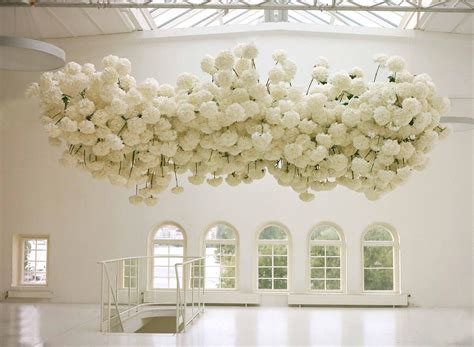 The Cloud Floral Ceiling Installation Sarah Winward