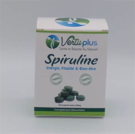 Nutrimax Spiruline 100 Bio Para El Manal