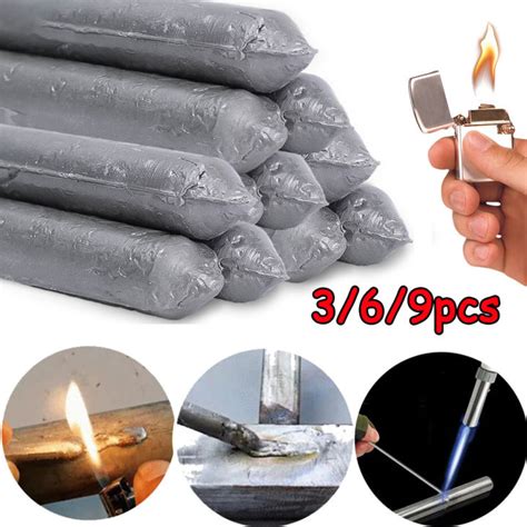 3 6 9pcs Universal Low Temperature Welding Rods Copper Aluminum Iron