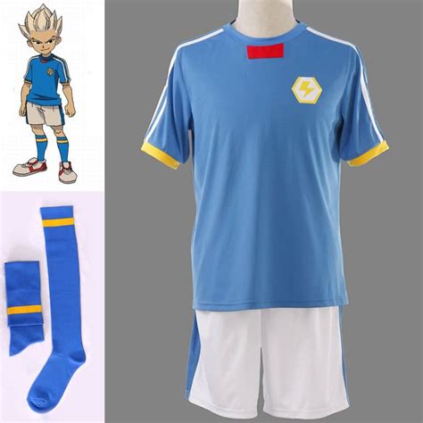 Wholesale Anime Inazuma Eleven Anime Japanese Team Jersey Halloween