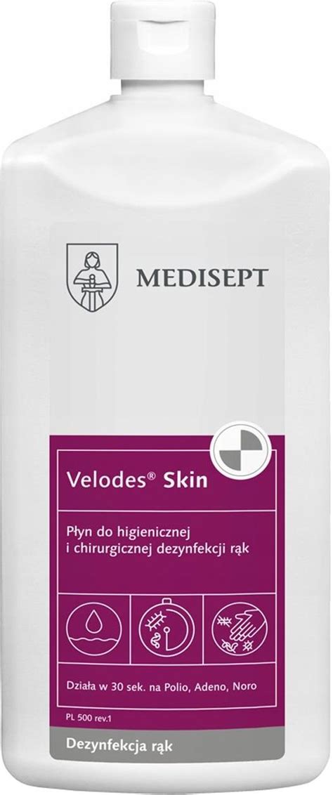 Drobne akcesoria medyczne Medisept Velodes Skin Płyn Do Dezynfekcji Rąk