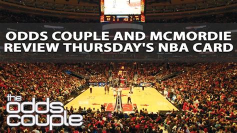 Nba Picks The Odds Couple Getting The Most Out Of A Three Game Slate Youtube