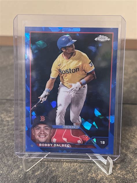 Bobby Dalbec Topps Chrome Sapphire Edition Base Card Red Sox