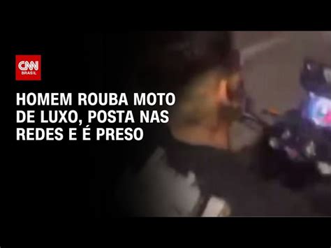 Homem Preso Ap S Roubar Moto De Luxo E Exibir Ve Culo Nas Redes