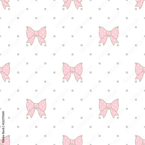 Pink Bow Background